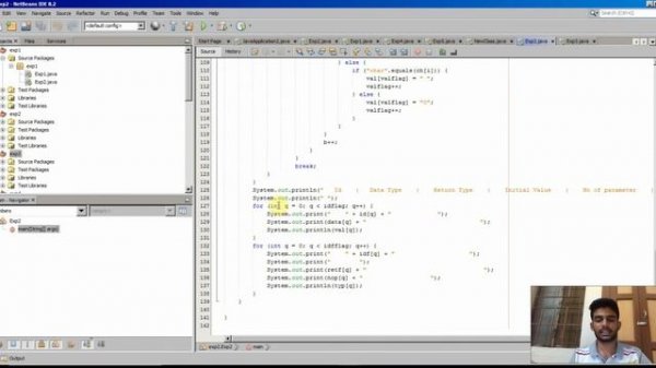 Symbol table generation in java