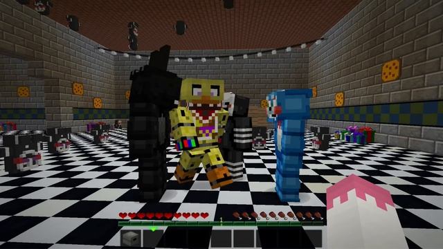 FNAF 2 - Puppet's Plushie Army! (Minecraft roleplay) смотреть онлайн