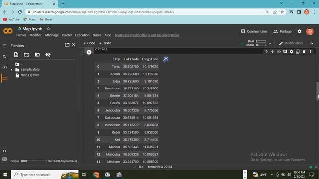 How to make map of Tunisia with Folium using python смотреть онлайн