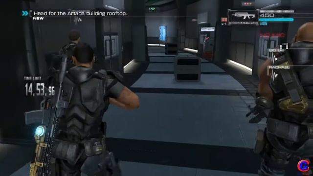 Binary Domain Walkthrough Part 25 - Chap 5 Intelligent Artifice: Defeat the Cerberus (Xbox360) смотреть онлайн