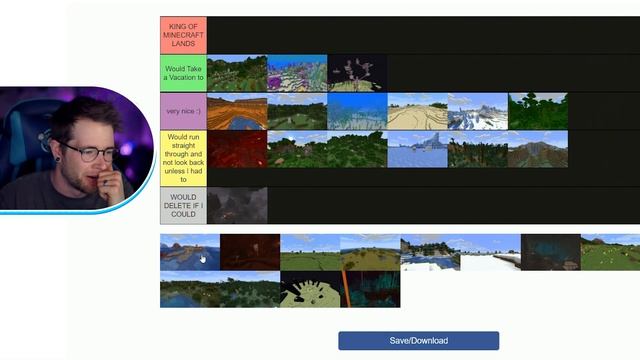 I Ranked EVERY Minecraft Biome.. (Tier List) смотреть онлайн