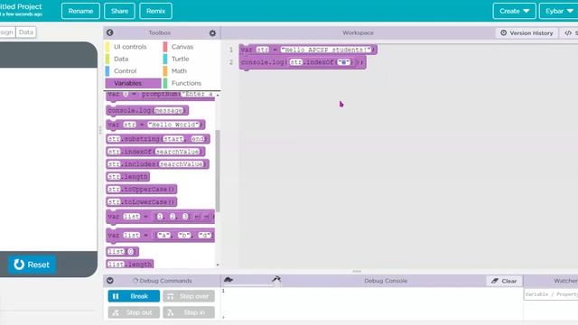 Unit 5 - How to Use the String Built In Functions - Code.org APCSP смотреть онлайн