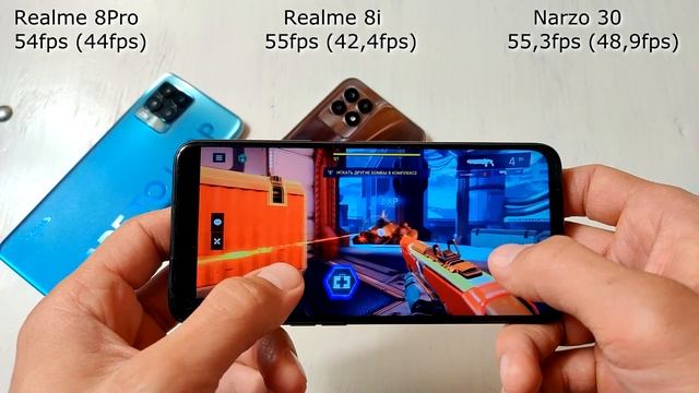 REALME 8 Pro, REALME 8i и NARZO 30 Тесты: Бенчмарки, Genshin Impact, SHADOWGUN LEGENDS смотреть онлайн