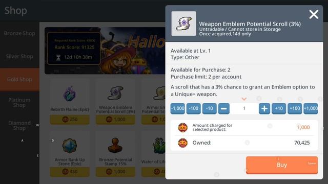 Maplestory m - NightWalker Halloween Event Ep 01 смотреть онлайн