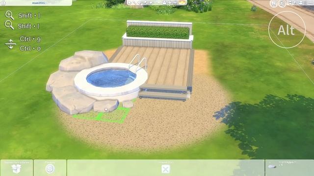 Pools & Patios • Backyard Ideas | Base Game Tutorial | No CC or Mods | The Sims 4 смотреть онлайн