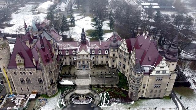 замок Мошна | zamek MOSZNA | Польша | сказочный замок смотреть онлайн