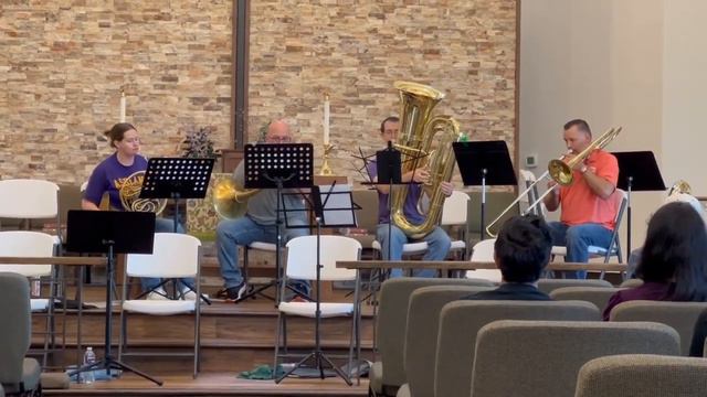 2023 Summer Recital- Adriatica Brass-Imagine Dragons “Birds” - Arrangement by Jerremy Fender смотреть онлайн