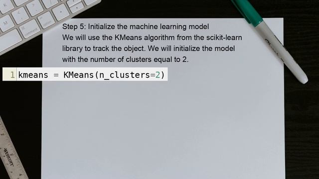 How to implement an object tracking algorithm using Python and machine learning to track the moveme смотреть онлайн
