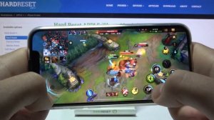 Геймтест iPhone 13 mini в Wild Rift Game