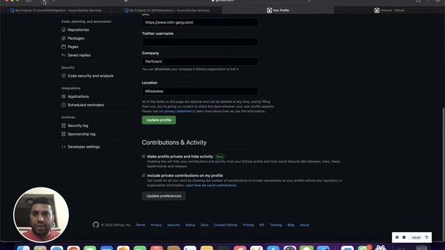 Merge From Github to Azure DevOps смотреть онлайн