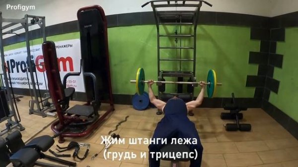 Profigym - тренажер для дома пристенный-грузоблочный на базе шведской стенки