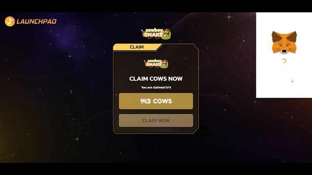JLAUNCHPAD - The Instruction to Claim COWS Token on JLaunchpad смотреть онлайн