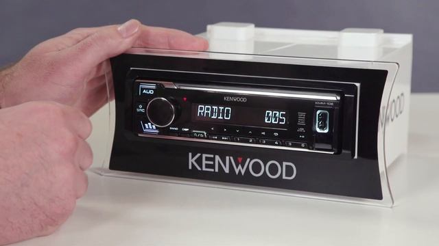 Обзор бездисковго ресивера KENWOOD KMM-106 смотреть онлайн
