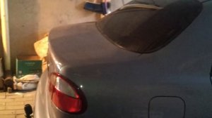 Открытие багажника Ланос