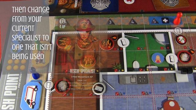 Flash Point Fire Rescue (experienced) - The Rules and Game Play Tutorial смотреть онлайн