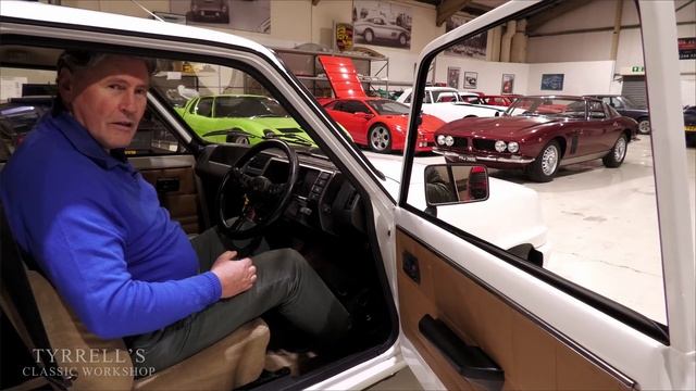 French Revolution: Unusual Renault 5 Gordini Turbo Roars into Life! | Tyrrell's Classic Workshop смотреть онлайн
