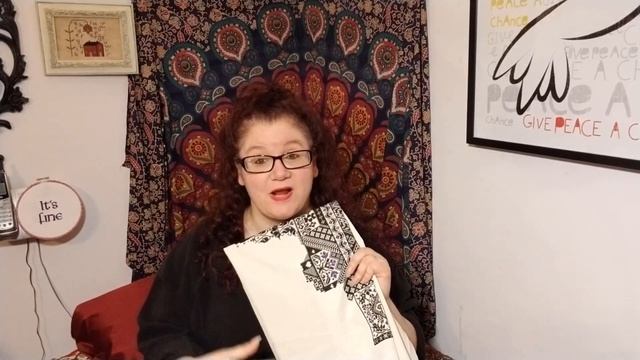 FLOSSTUBE | I argue with dragons and cats | DEATH BY CROSS STITCH смотреть онлайн