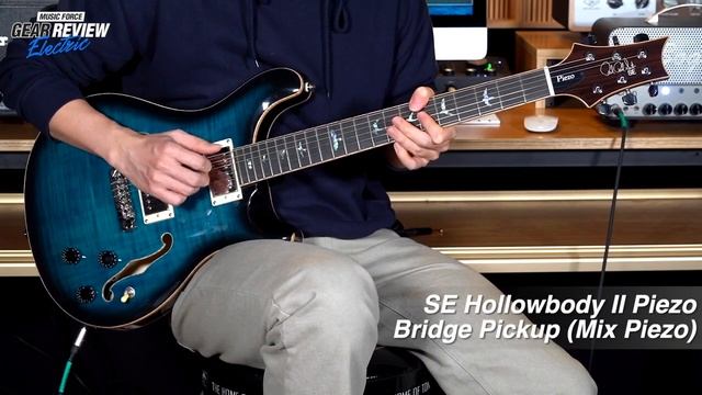 PRS SE Hollowbody Standard VS Hollowbody II Piezo Review (No Talking)