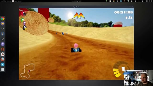 Super Tux Kart! - A FREE Linux game. смотреть онлайн