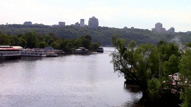 Киев. Панорама города. Panorama of the city. смотреть онлайн