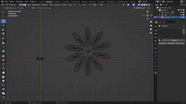 Делаю Ромашку 3D / Blender 3.3.0 смотреть онлайн
