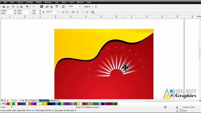 How to make vegetable packing box design In CorelDraw | CorelDRAW Graphics Tutorial Video смотреть онлайн