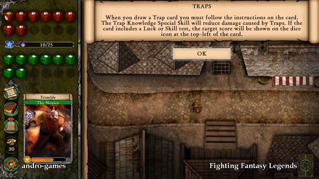 Fighting Fantasy Legends (by Nomad Games) - rpg game for android and iOS - gameplay. смотреть онлайн