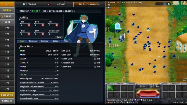 Incremental Epic Hero 2 - gameplay | incremental/idle and roleplaying game смотреть онлайн