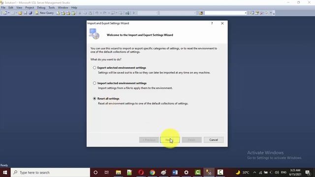 HOW TO RESET DEFAULT SETTINGS OF SQL SERVER MANAGEMENT STUDIO (SSMS) | I HATE PROGRAMMING смотреть онлайн