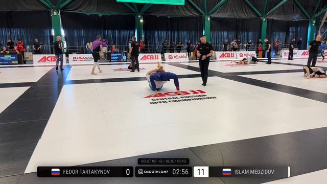 [DAY 2 - NO - GI – Mat 4] ACBJJ CENTRAL RUSSIAN OPEN CHAMPIONSHIP GI & NO - GI 2023 смотреть онлайн