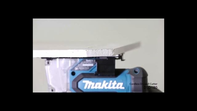 Recortadora De Gesso/Drywall A Bateria 18V Makita DSD180Z - REVIEW E TESTE