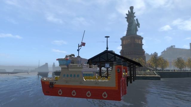 LEGO LIBERTY ISLAND! | Lego City Undercover HD Gameplay - 100% Part 4 смотреть онлайн