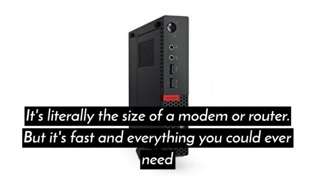 Lenovo ThinkCentre M710q Tiny Mini PC Review смотреть онлайн