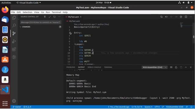 Tutorial 37:03 - GIT Branching and Merging using VSCode смотреть онлайн