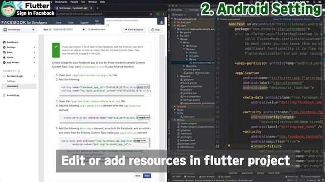 Flutter - Sign Up with Facebook Firebase ( authentication, auth Facebook tutorial, example ) смотреть онлайн