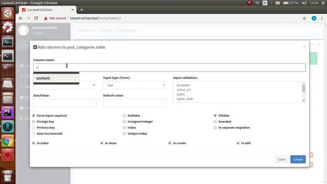 Generate Laravel Code using laravel-artisan.com смотреть онлайн