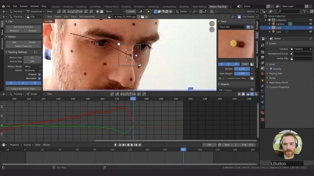 BEST way to adjust tracking markers | Blender Quick Tip смотреть онлайн