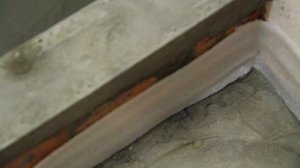 Установка демпферной ленты