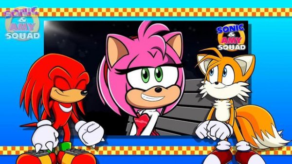 Sonic and Amy are DATING!? - Knuckles and Tails REACT to "Sonic & Amy's ROMANTIC DATE!"