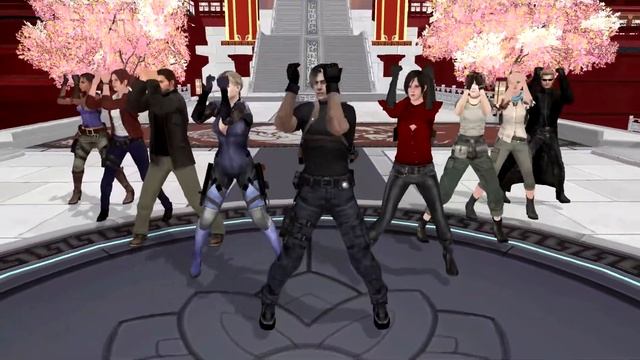 [MMD] Lady Gaga Telephone - Leon Kennedy, Ada Wong, Jill Valentine, Chris Redfield,etc Resident Evi смотреть онлайн