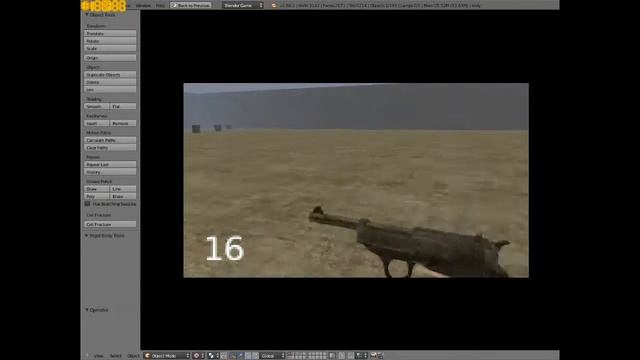 Cube Zombies FPS Blender 3D Game Engine Test смотреть онлайн