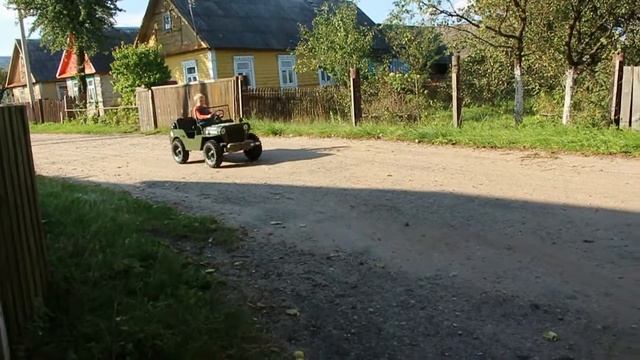 Детский Виллис законченный проект... смотреть онлайн
