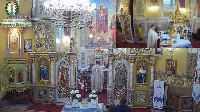 Служба Божа о 13.00 3.05.2020 смотреть онлайн