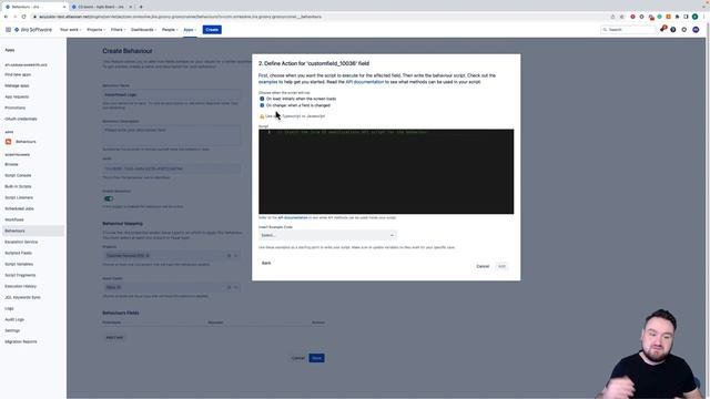 5. Behaviours demo: Conditionally show/hide custom field with ScriptRunner for Jira Cloud смотреть онлайн