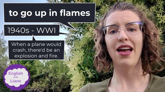 Idioms - to go up in flames and to go down in flames смотреть онлайн