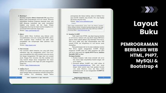 REVIEW BUKU CETAK Penerbit Lakeisha | PEMROGRAMAN BERBASIS WEB HTML, PHP 7, MySQLi, DAN Bootstrap 4 смотреть онлайн