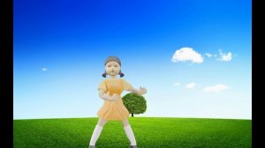 песня куклы из игры в кальмара/doll song squid game lyrics/игра в кальмара кукла поёт и танцует