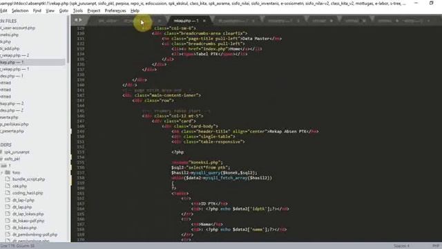Membuat Laporan PDF Rekap Data Absen dengan mpdf60: #tutorial9 PHP MySQL смотреть онлайн