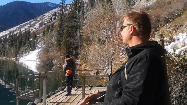 Рыбалка на озере 