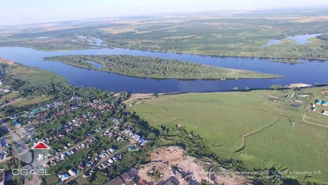 Аэросъемка города Мамадыш